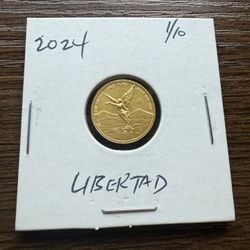 2024 1/10 Gold Mexican Libertad 