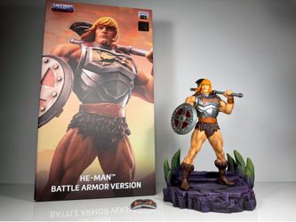 Iron Studios Masters of the Universe He-Man Battle Armor Exclusive 1/10 Scale Statue (#66 / 450)