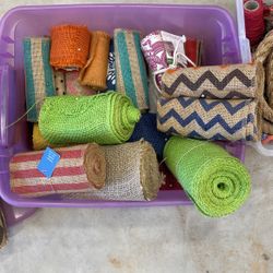 Big Burlap And Misc 