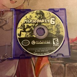 Mario Party 6 Gamecube