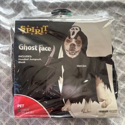 Dog Ghost Face Costume 