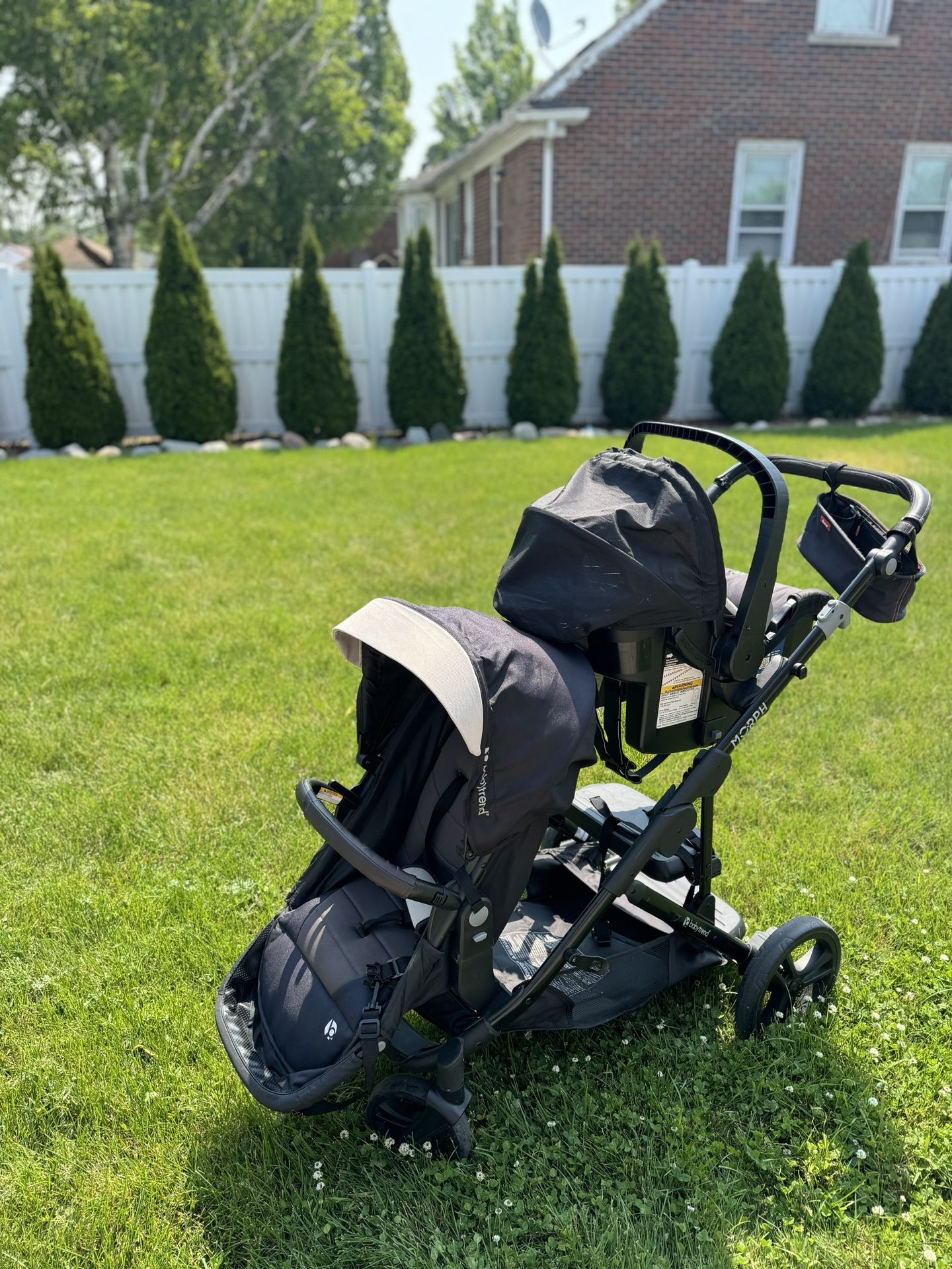 Double Stroller Like New