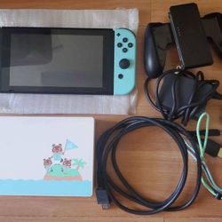 Nintendo Switch V2 Animal Crossing Edition

