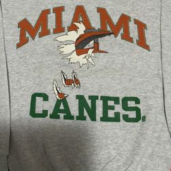 Women’s Miami Hurricanes College Football Sweatshirt