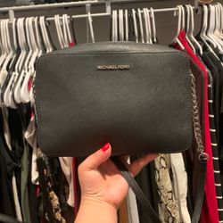 MICHAEL KORS Jet Set Large Saffiano Leather Crossbody Bag