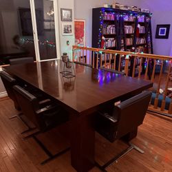 Dining Table (without chairs): $295