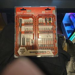 Milwaukee Impact Driver Set 45 Piece
