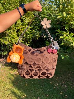 Vintage Y2K Brown Coach Bag