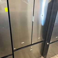 Samsung bespoke stainless steel French door fridge new with warranty