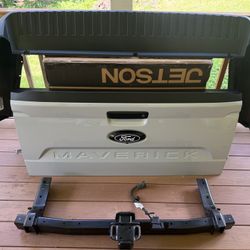 2025 Ford Maverick Hybrid XL Rear Bumper, Rear Bumper Reinforcement, Tailgate.