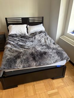 Raymour & Flanigan Concorde Full Bed + Nectar Mattress – FiDi