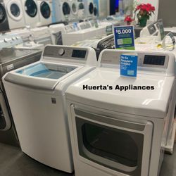 LG WASHER AND DRYER (GAS)