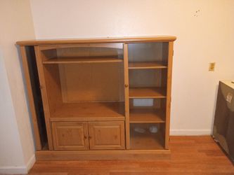 Wooden Entertainment Center