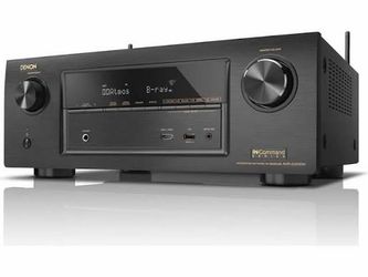Denon AVR-X3200W 7.2 receiver, 4K Ultra HD, Dolby Atmos, DTS:X, Wifi, Bluetooth, 2 Zones