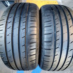 2 USED TIRES IRONMAN 235/55/19