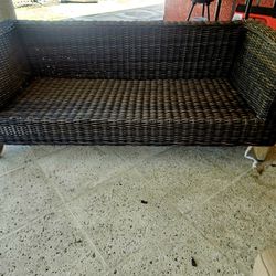 Wicker Sofa