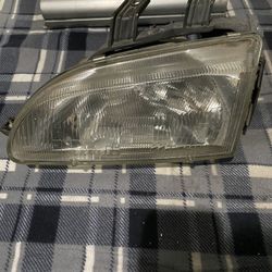 Civic Hatchback 92-95 Driver Headlight OEM Parts 