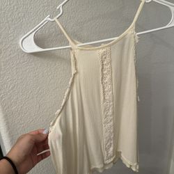 Kendal And Kylie Collection White Tank Size Medium 