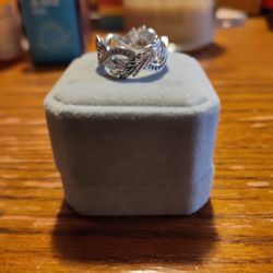 New .925 Sterling Silver Ring Size 7 1/2-8