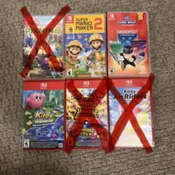 Nintendo Switch Games: Pikmin, Súper Mario Maker 2, Kirby 