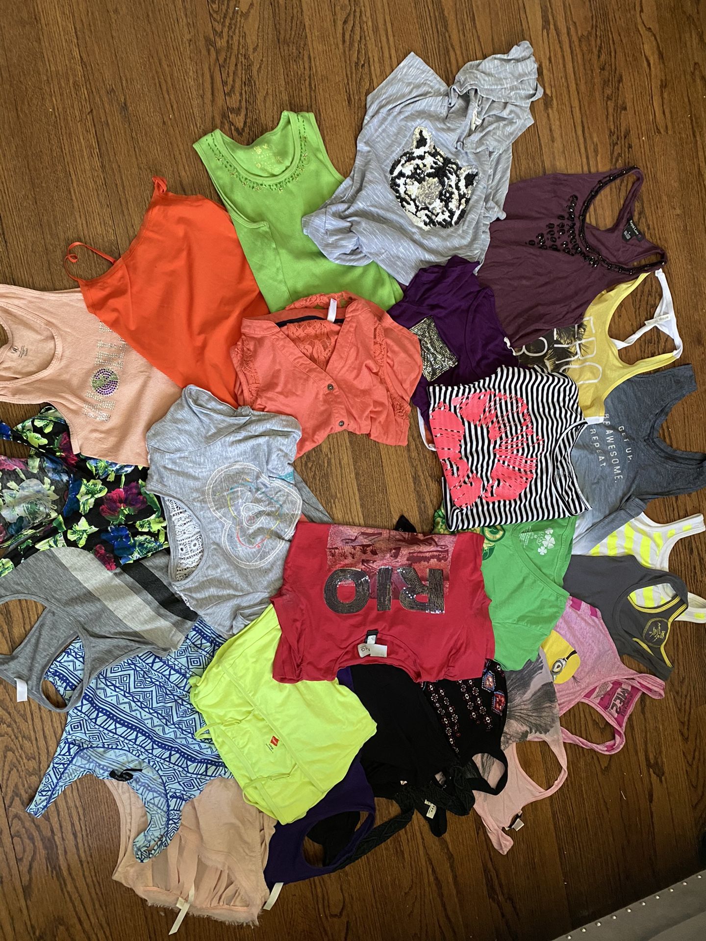 Girls Summer Clothes Sz 14- Serious Inquiries