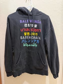 Balenciaga Languages Hoodie