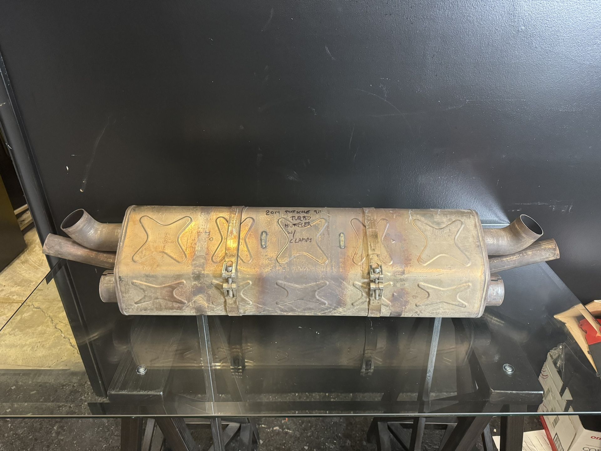 Porsche Turbo / Turbo S 911 991 Exhaust With Clamps 991.111.731.70