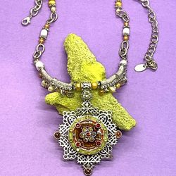 Asian/ Bali Pearl Necklace 