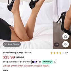 Brand New Black Pumps