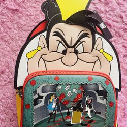 New with Tags Alice In Wonderland Loungefly Backpack