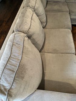 Grey comfy sectional