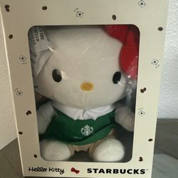 Hello Kitty Starbucks Plush