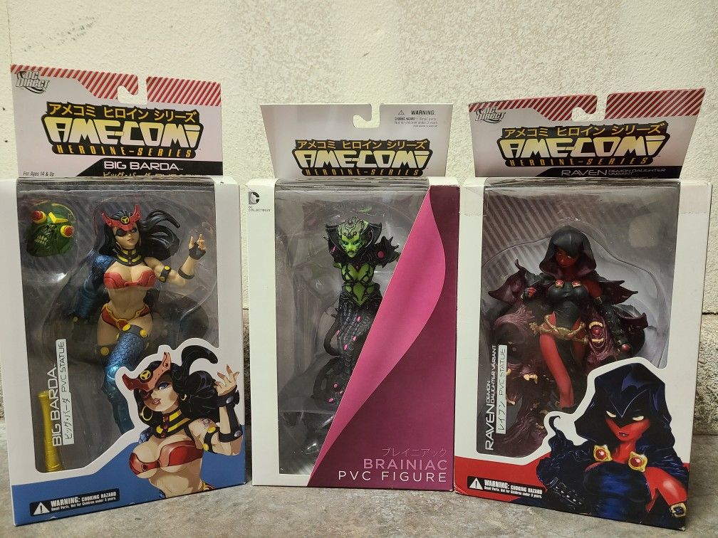 DC Ame-Comi Statues---$30 Each