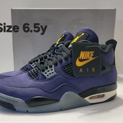 Air Jordan 4 Retro "Lakers" GS size 6.5y