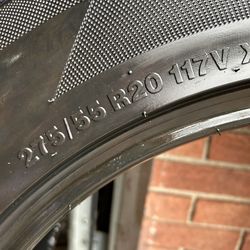 275 55 20 New Never Mounted