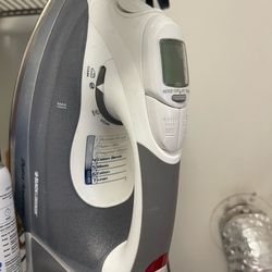 Iron with steaming option