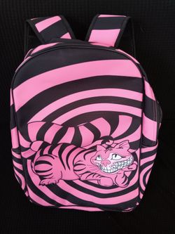 Bag School Back Pack Pink Cat