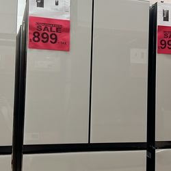 White glass refrigerator bespoke samsung - Refrigerador Blanco De Vidrio 