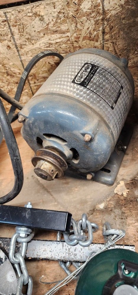 Vintage Craftsman 1hp 110v/230v Electric Motor