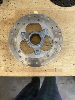 Honda Trx450 Rear Disc Brake W/Rotor OEM