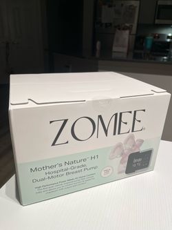 Brand new Zomee Mother's Nature H1 Dual-Motor Breast Pump Breast feeding for baby