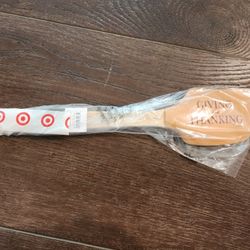Target Threshold Wooden Handle Thanksgiving Spatula "Giving & Thanking"