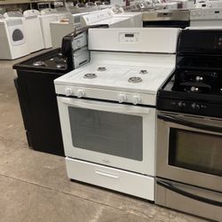 White Whirlpool Stove 