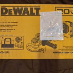 Dewalt DCG412P2  Grinder Kit