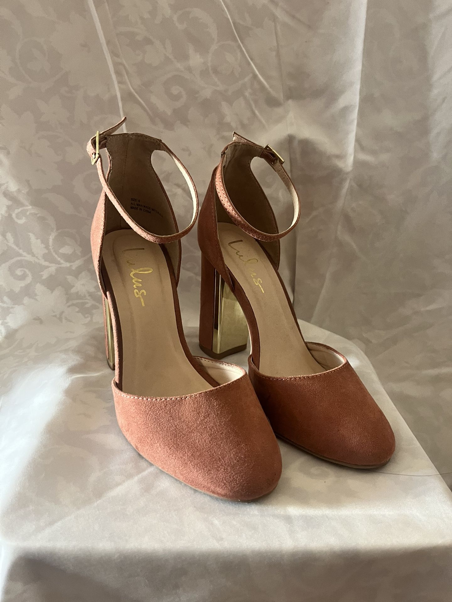 Dusty Rose Heels 
