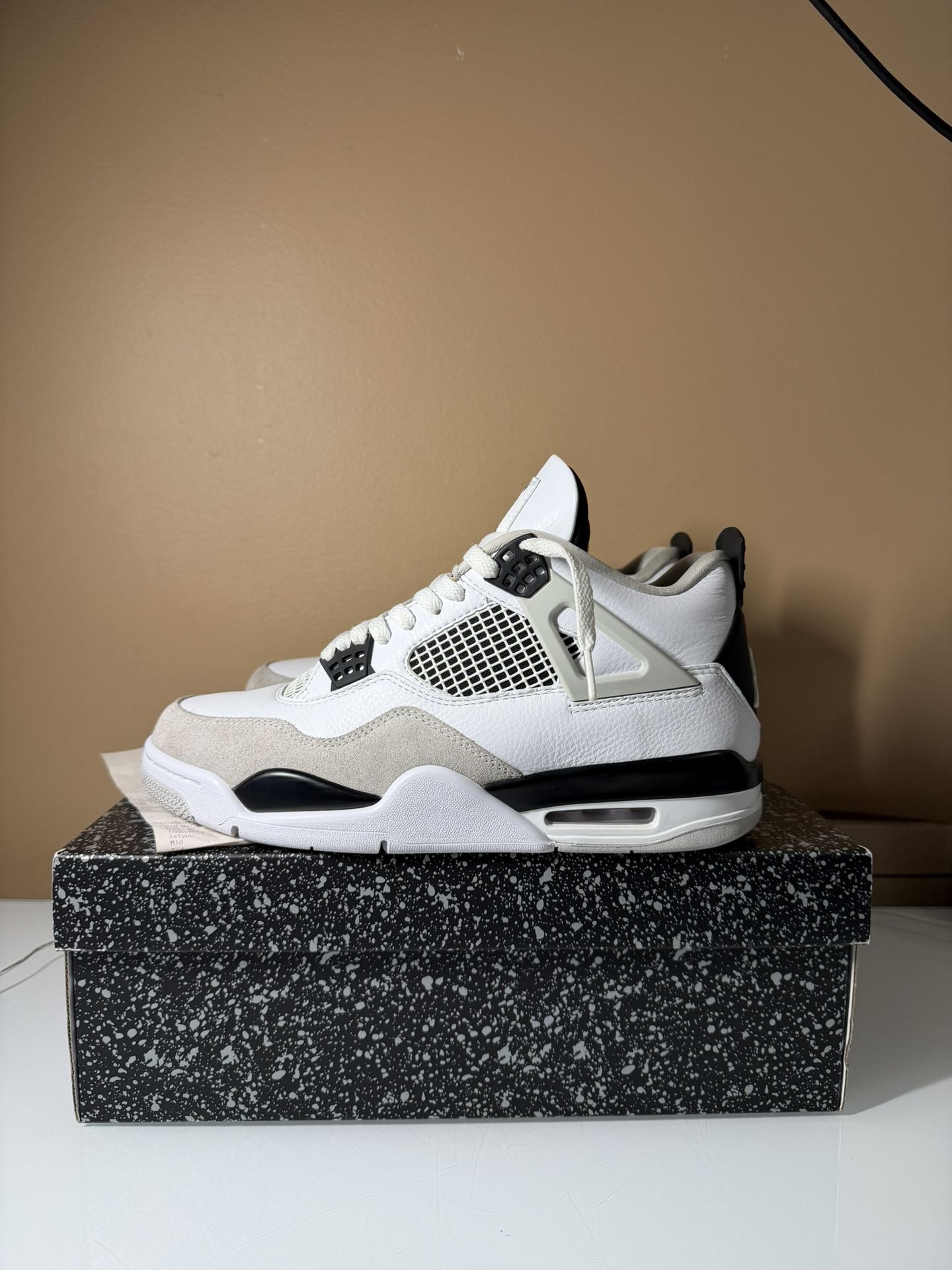 Jordan 4 Military Black Size 10
