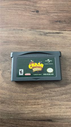 Crash bandicoot the huge adventure gameboy advance gba