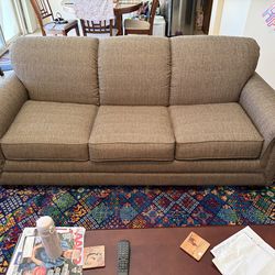 La z boy brand couch and love seat set