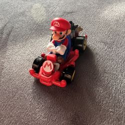 Hot Wheels Mario Kart Mario Diecast Car [Pipe Frame Loose] 2020 Mattel Thailand  Metal go kart hotwheels of Mario from Mario kart.  GRN15 R14. In good