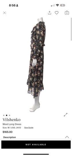 Vilshenko size M size 6 Dress